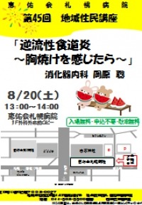 逆流性食道炎~胸焼けを感じたら~_サムネイル