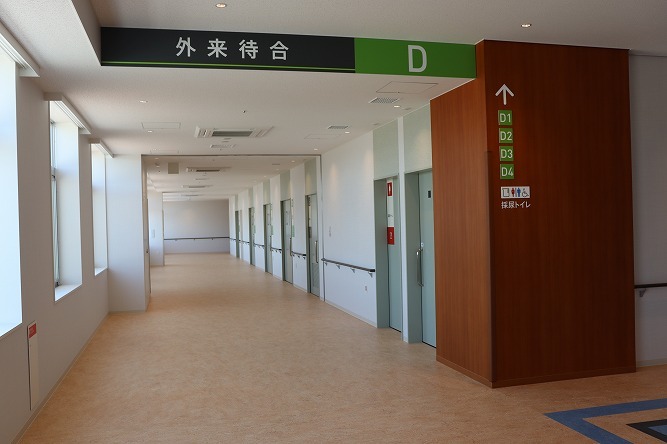 泌尿器科 外来待合　写真